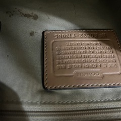 COACH ロゴプリント ショルダーバッグの画像