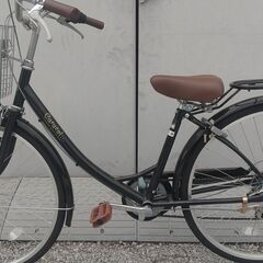 新古車　シティサイクル　caracol ２６インチ黒