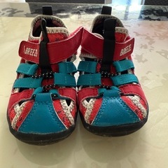 全4足16cm靴　川遊び靴　長靴　サンダルの画像