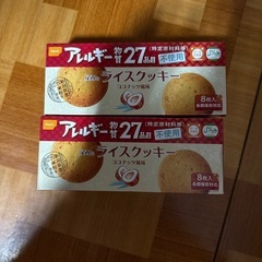 ライスクッキー2箱