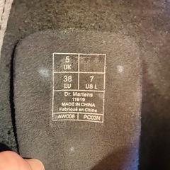 🌹新品未使用　Dr. Martens ロングブーツ レア　1B60 ブラック UK5🌹の画像