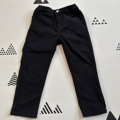 美品  110 ブラック パンツ イオン 長ズボン 子供服 キッズ