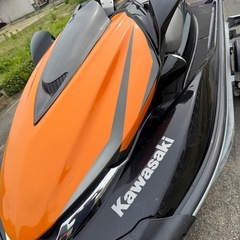 カワサキ　ウルトラ260X 船検査満タン 即乗り可能　淡水艇　トレーラーセット の画像
