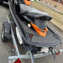 カワサキ　ウルトラ260X 船検査満タン 即乗り可能　淡水艇　トレーラーセット の画像