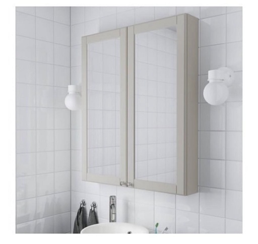IKEA GODMORGON 収納付きミラーキャビネット　洗面台　未使用