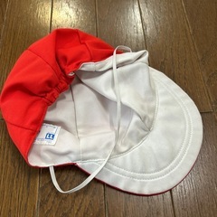 赤白帽　の画像