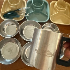 キャンプ　食器　皿 の画像