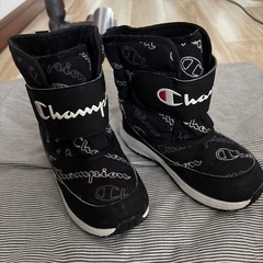 チャンピオンスノーブーツ１９センチ
