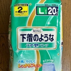 大人用紙おむつ うす型パンツタイプ 男女兼用
