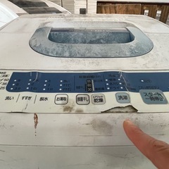 日立・全自動洗濯機7kg【NW-T71】動作品の画像