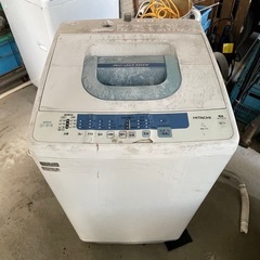 日立・全自動洗濯機7kg【NW-T71】動作品の画像