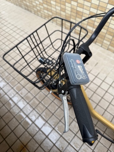 電動自転車チャイルドシートカバー付き