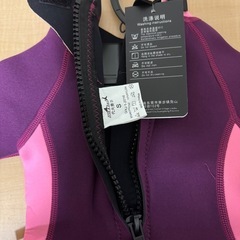 【新品】子供用ウェットスーツ100cmの画像