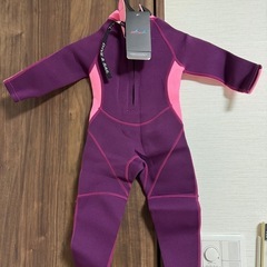 【新品】子供用ウェットスーツ100cmの画像