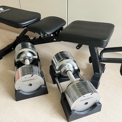 41.5kg ×2とベンチ