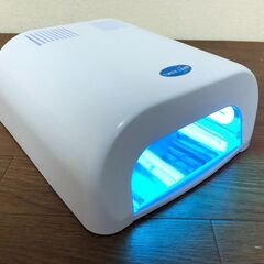 スーパーレジンUVクリスタルランプ 36W UVL　アクセサリー・手芸制作UV硬化　レジン液対応　タイマー機能(約2分)搭載　通電/動作確認済みの画像