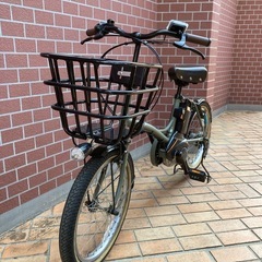 [取引中]パナソニック 電動アシスト自転車 グリッター マットオリーブ　の画像