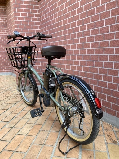 [取引中]パナソニック 電動アシスト自転車 グリッター マットオリーブ　