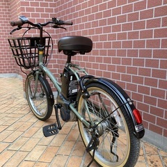 [取引中]パナソニック 電動アシスト自転車 グリッター マットオリーブ　の画像