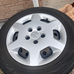 15インチ　ヨコハマ テッチン　ホイール　114.3x5穴