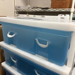 プラスチック4段タンスの画像