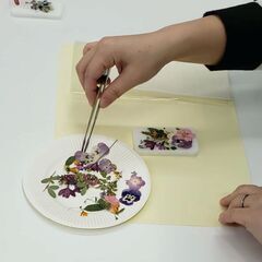 押し花アート教室の画像