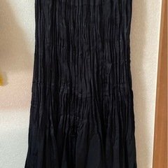 ユニクロ×イネス　レディース　
ツイストプリーツロングスカート　...