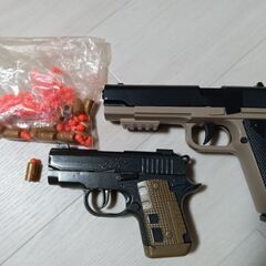 排莢式ハンドガン（ブローバック）×2セット