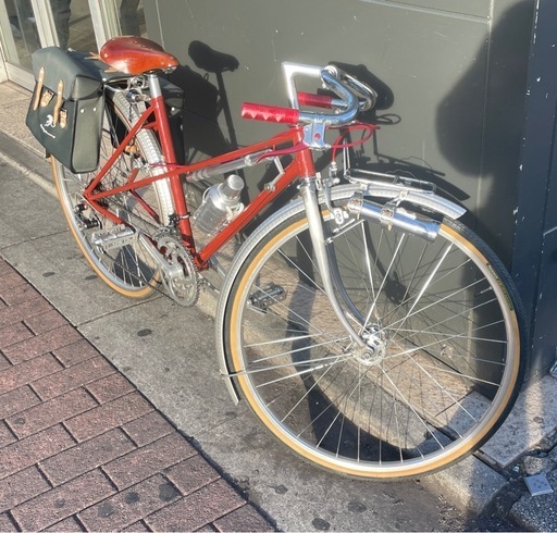 昭和レトロカスタムメイド ランドナー 自転車 ロードバイク (Cache