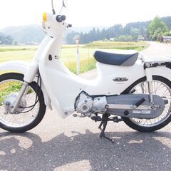 カブ110白低燃費！！　原付 富山、石川、金沢