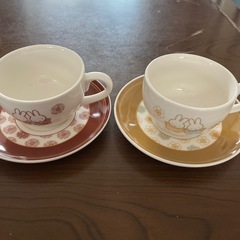 ミッフィー ティーカップ 2個セット