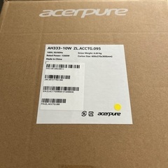 5/28まで【新品未使用】acerpure cool エアサーキュレーター付き空気清浄機の画像