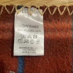 Scotland checkブランケットの画像