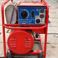 エンジン溶接機　デンヨーウェルパー140  発電機、溶接機