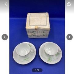 AVON NATURESQUE　食器　カップ＆ソーサー　中古　箱...
