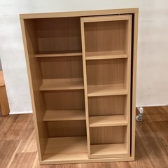 本棚スライド式【町田市再生家具】250532の画像