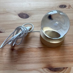 クリスタルボール USB照明台座付の画像
