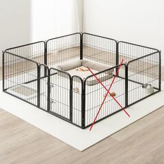 F　未使用/新品　訳あり特価　 ペットサークル 高さ 60cm ...