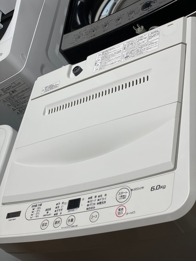 送料・設置込み可　洗濯機　6kg ヤマダ　2023年【分解クリーニング済み】