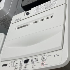 送料・設置込み可　洗濯機　6kg ヤマダ　2023年【分解クリーニング済み】の画像