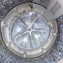 送料・設置込み可　洗濯機　6kg ヤマダ　2023年【分解クリーニング済み】の画像