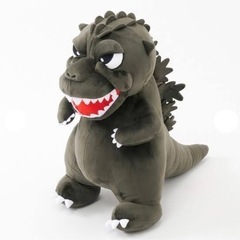 ゴジラ　キングギドラ  ヘドラ　ダイカットクッション　3点セット　まとめ売りの画像