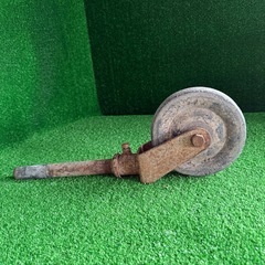 メーカー不明 管理機 補助輪 型式不明 尾輪 ゴム車輪 移…