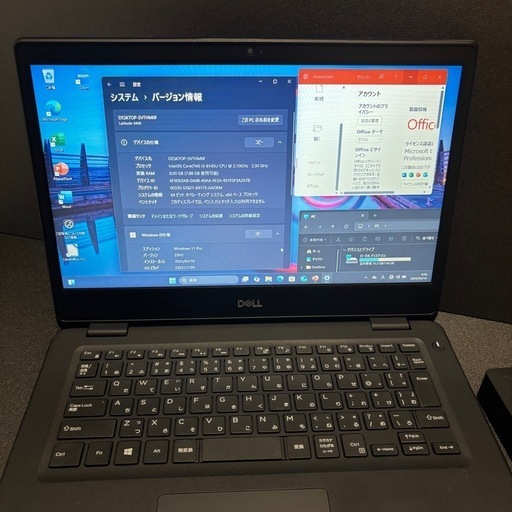 美品 Dell windows11 office2021 ssd