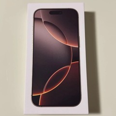 iPhone16プロMAX