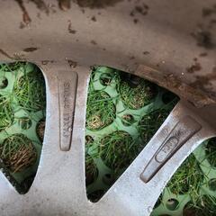 アルミホイール　5H PCD100 In 48 17インチ 7J E52 エルグラに使ってましたの画像