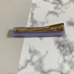 10手作りドライフラワー髪留めの画像