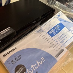 AQUOS ブルーレイレコーダー　SHARP
