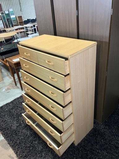 J220⭐️７段チェスト８杯　収納タンス　収納家具