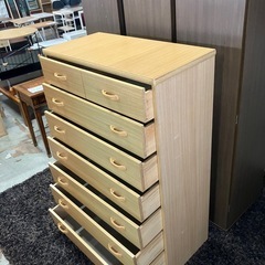 J220⭐️７段チェスト８杯　収納タンス　収納家具の画像